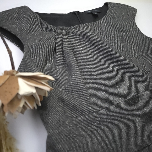 Banana Republic Elegant Gray Women's Dress Sz 4 - Picture 5 of 10